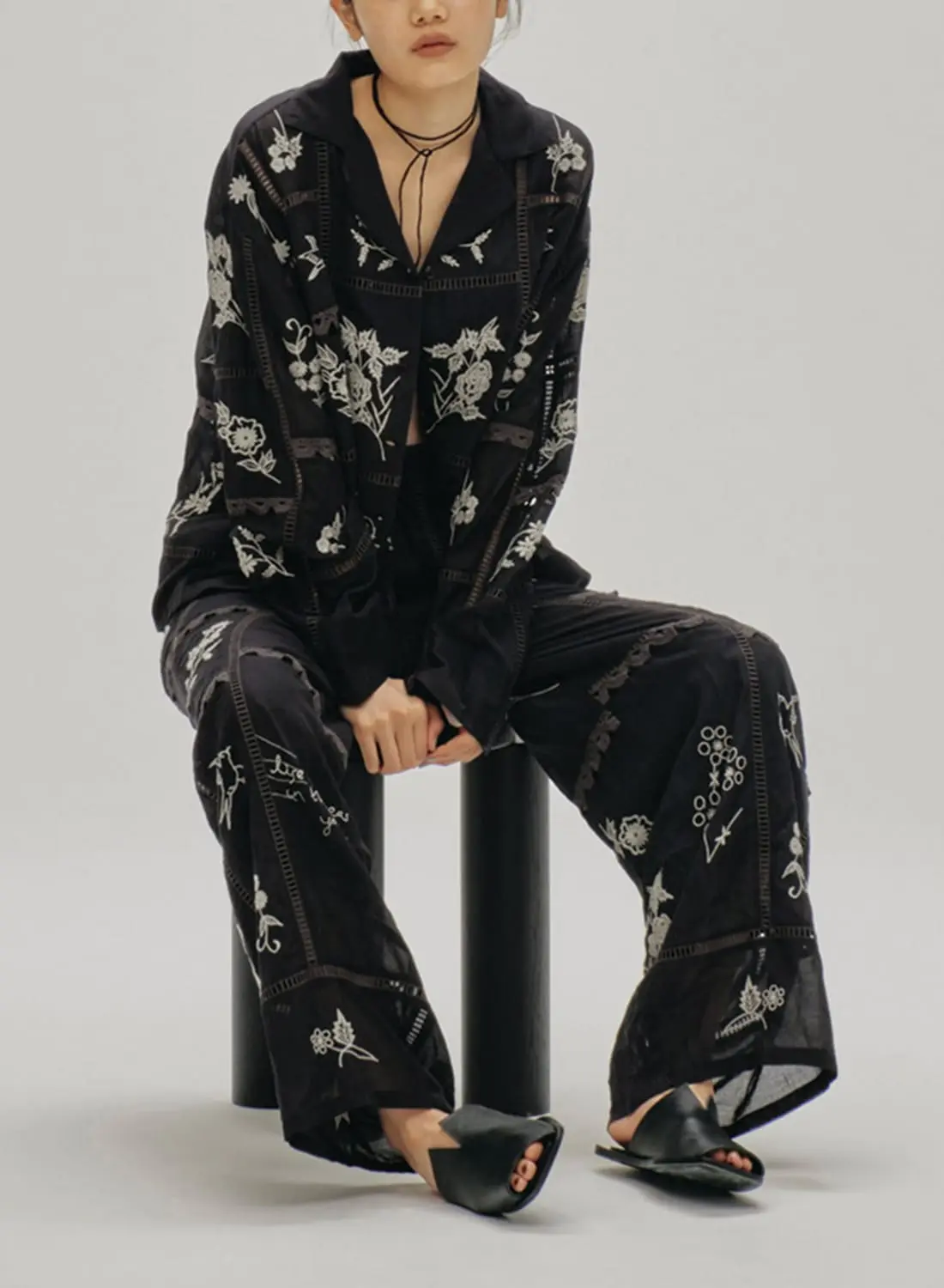 EMBROIDERY PATCHWORK SHIRTS|【26SS先行予約】エンブロイダリー