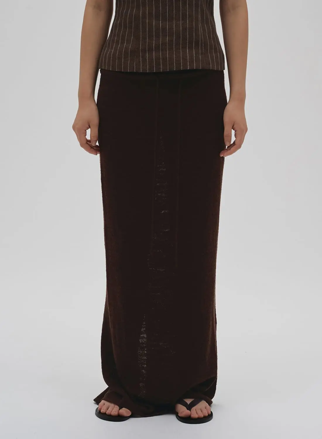 MINIBOUCLE KNIT SKIRT|【26SS先行予約】ミニブークレニットスカート