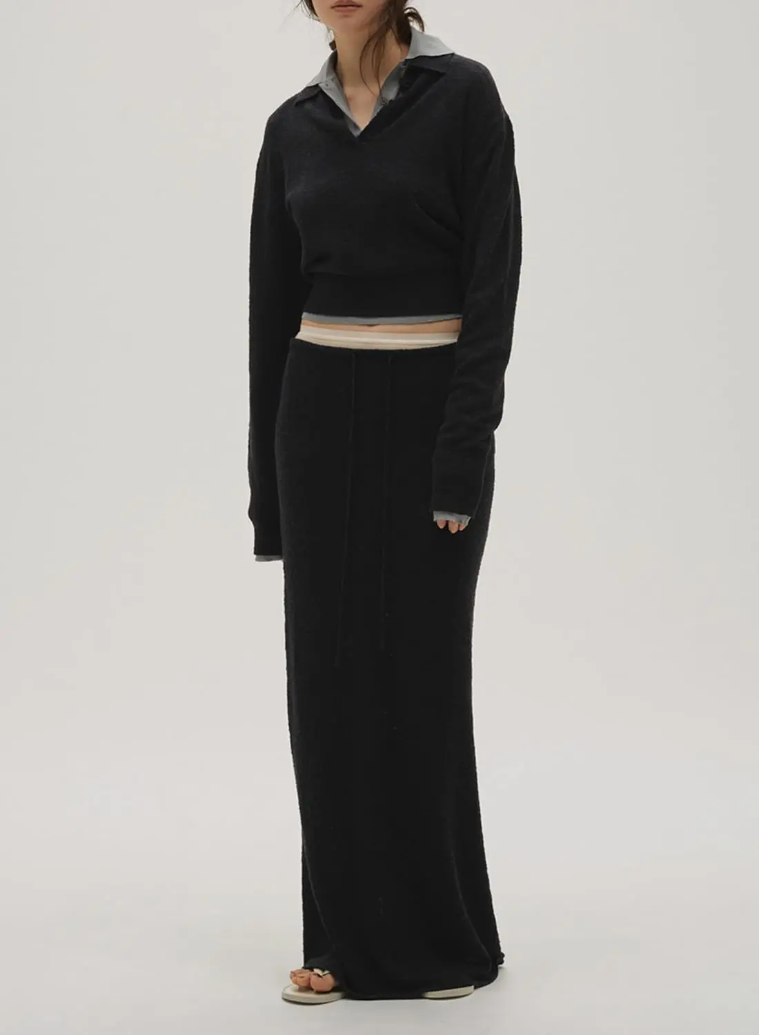 MINIBOUCLE KNIT SKIRT|【26SS先行予約】ミニブークレニットスカート