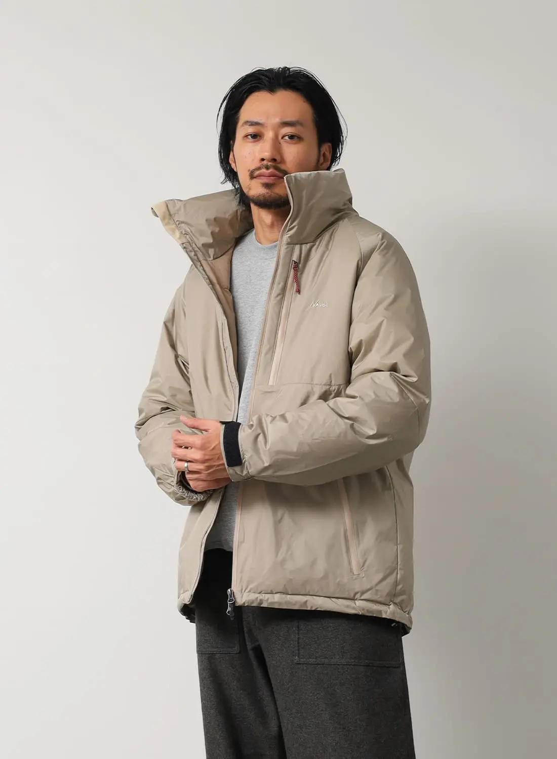 AURORA TEX STAND COLLAR DOWN JACKET|オーロラテックス スタンド