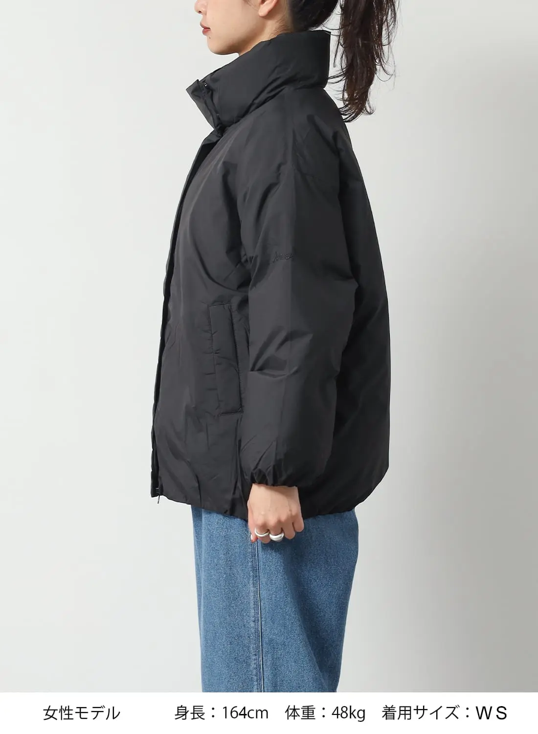 STAND COLLAR DOWN JACKET W|スタンド カラー ダウン ジャケット