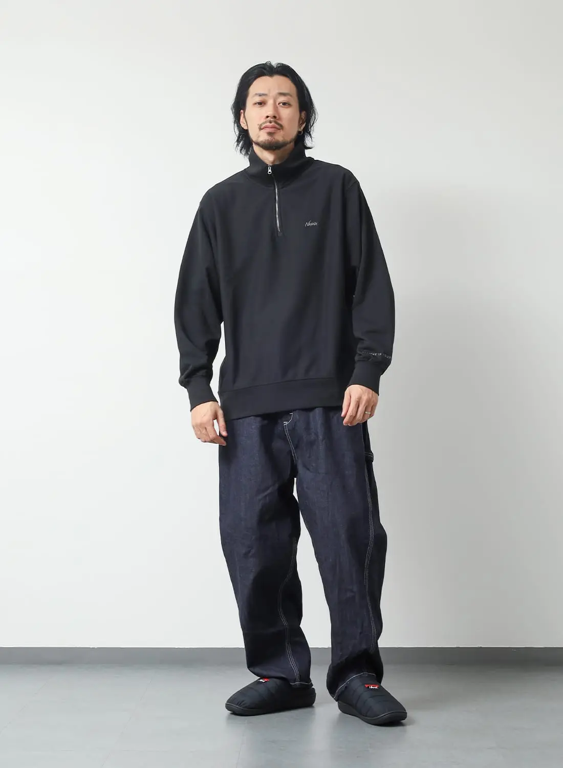 ポイントアップ】DRY MIX TERRY HALF ZIP SWEAT|ドライミックス テリー
