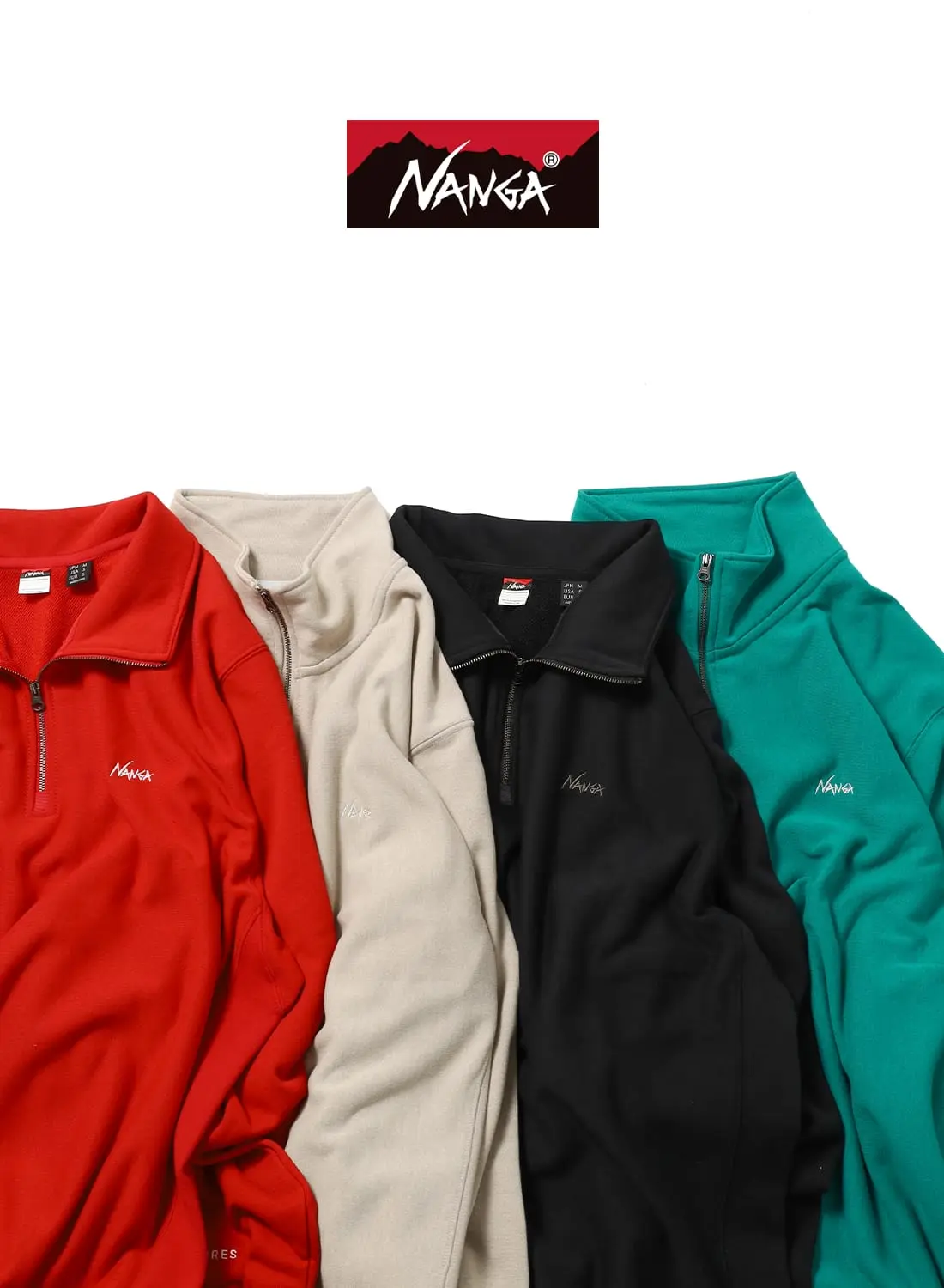 ポイントアップ】DRY MIX TERRY HALF ZIP SWEAT|ドライミックス テリー