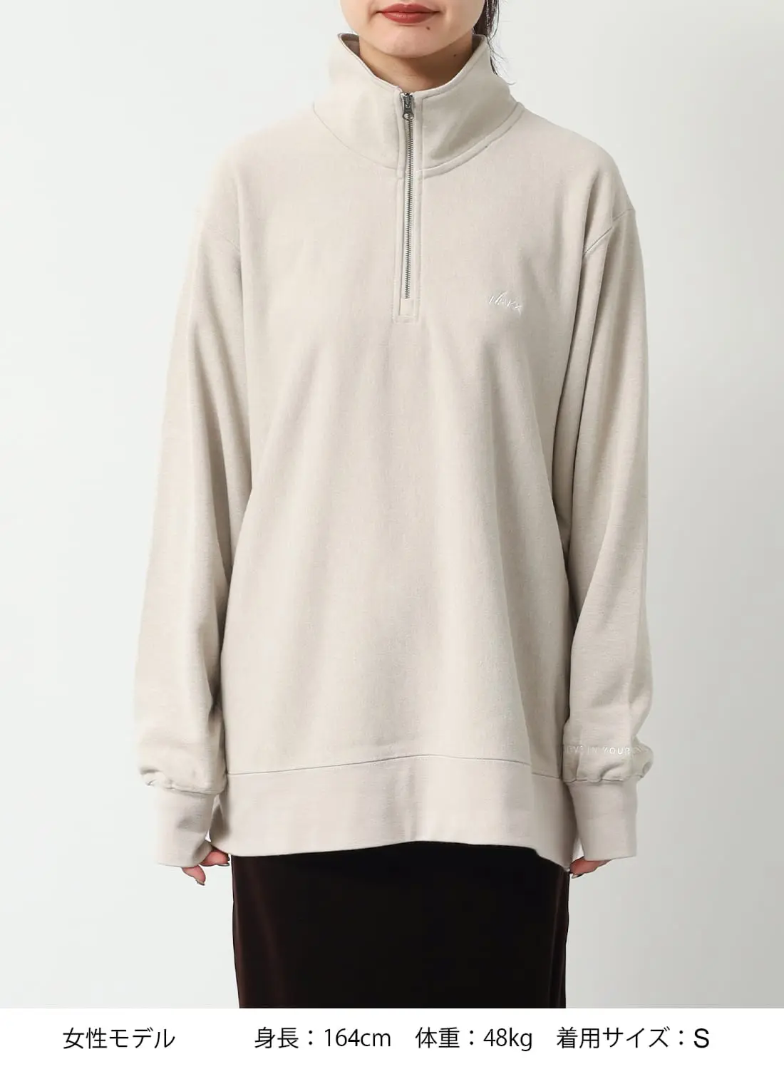新品未使用タグ付き 2023AW マークアンドロナ リバーシブル ハーフジップ DRY MIX TERRY HALF ZIP SWEAT|ドライミックス テリーハーフジップ