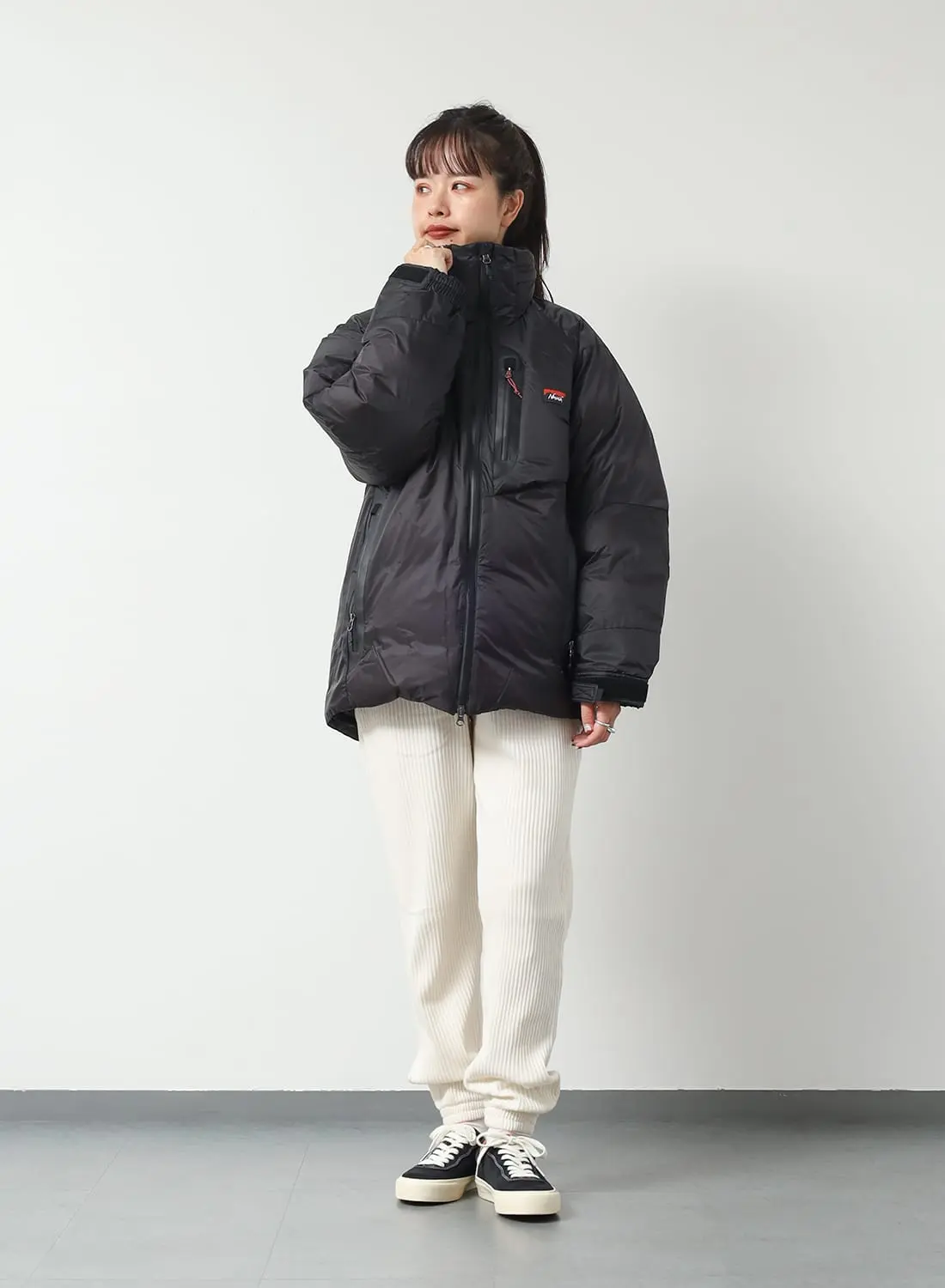 ポイントアップ】AURORA TEX LIGHT STAND COLLAR DOWN JACKET MIKAMI