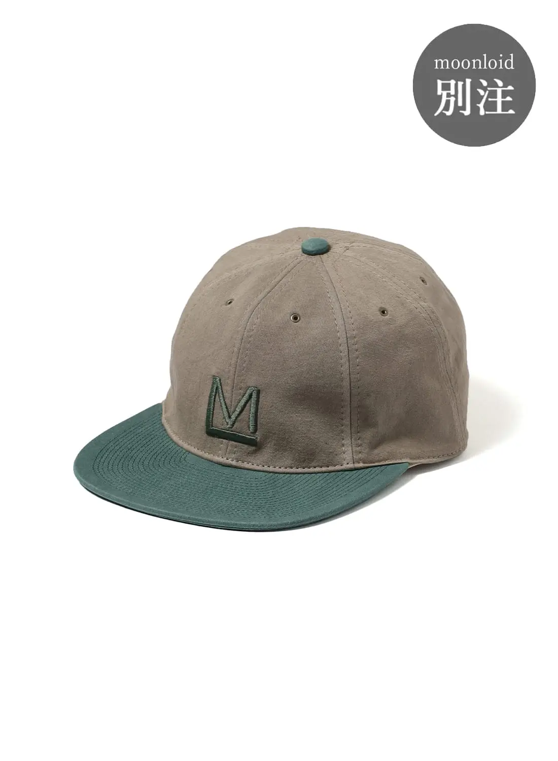 POTEN（ポテン） COTTON WASHER / MOONLOID CAP（コットンウォッシャー / ムーンロイドキャップ）別注 別注モデル キャップ 帽子 ベースボールキャップ 野球帽 日本製 コットン 洗い加工 COTTON WASHER / MOONLOID CAP|【MOONLOID別注】コットンウォッシャー