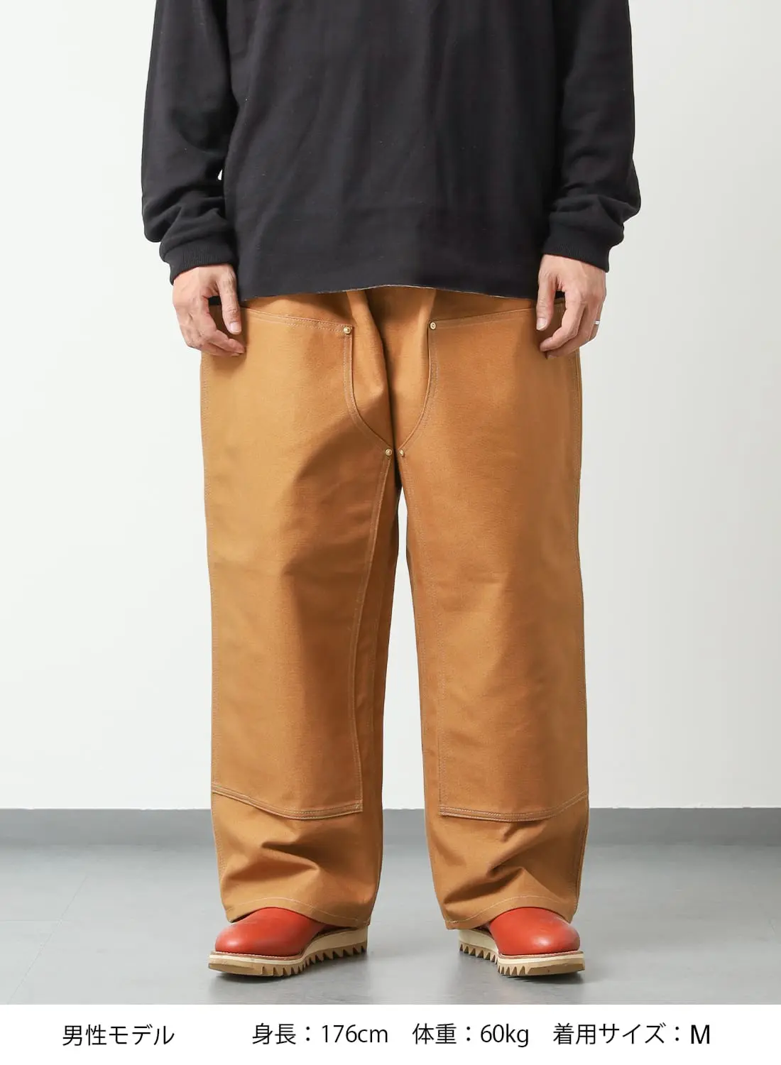 Carhartt Double Knee ダブルニー ペインターパンツ L スカイ・ハイ・ファーム ダックキャンバス ダブルニー パンツ US