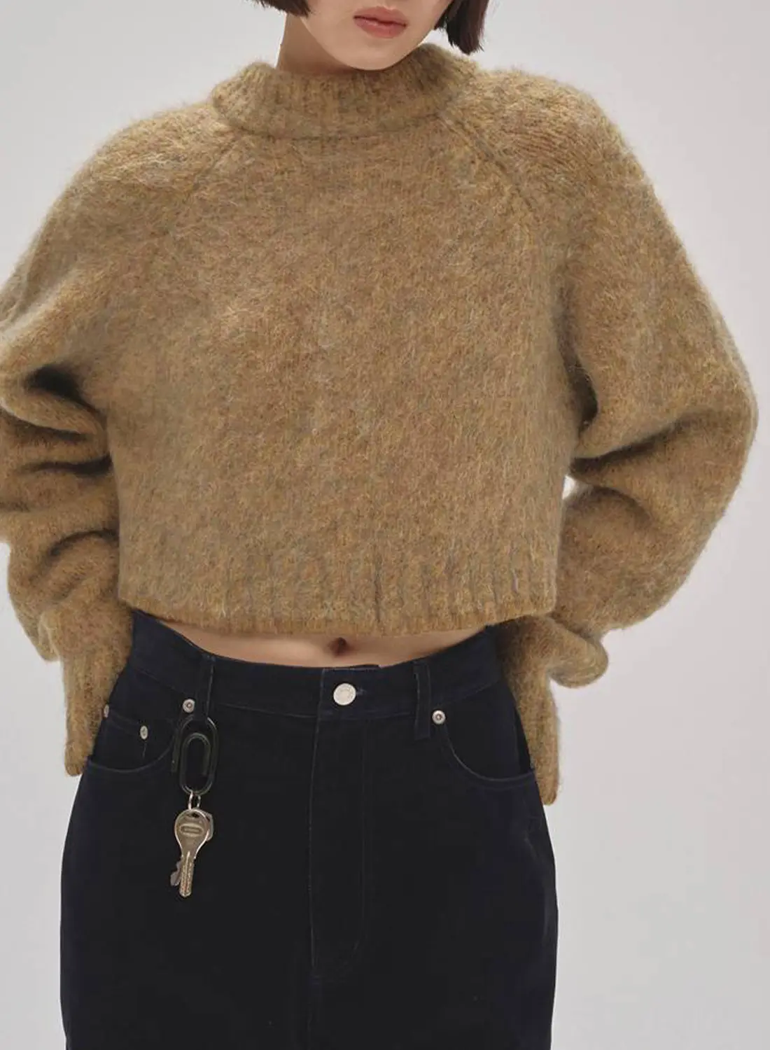 BRASHED KNIT CARDIGAN|ブラッシュド ニット カーディガンブラッシュド