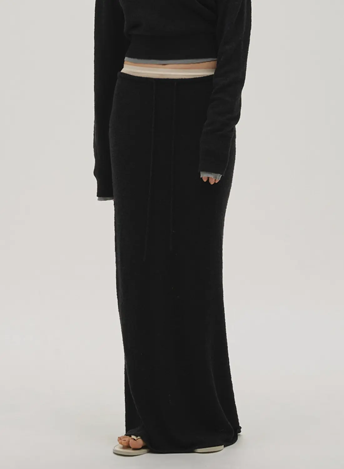 MINIBOUCLE KNIT SKIRT|【26SS先行予約】ミニブークレニットスカート