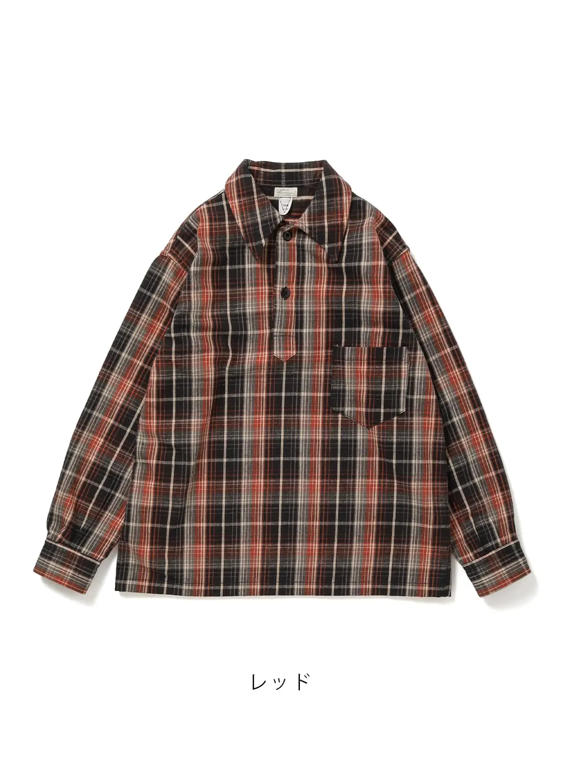 LOT 3063 1930'S WPA ONE POCKET PULLOVER FLANNEL SHIRTS|Lot 3063