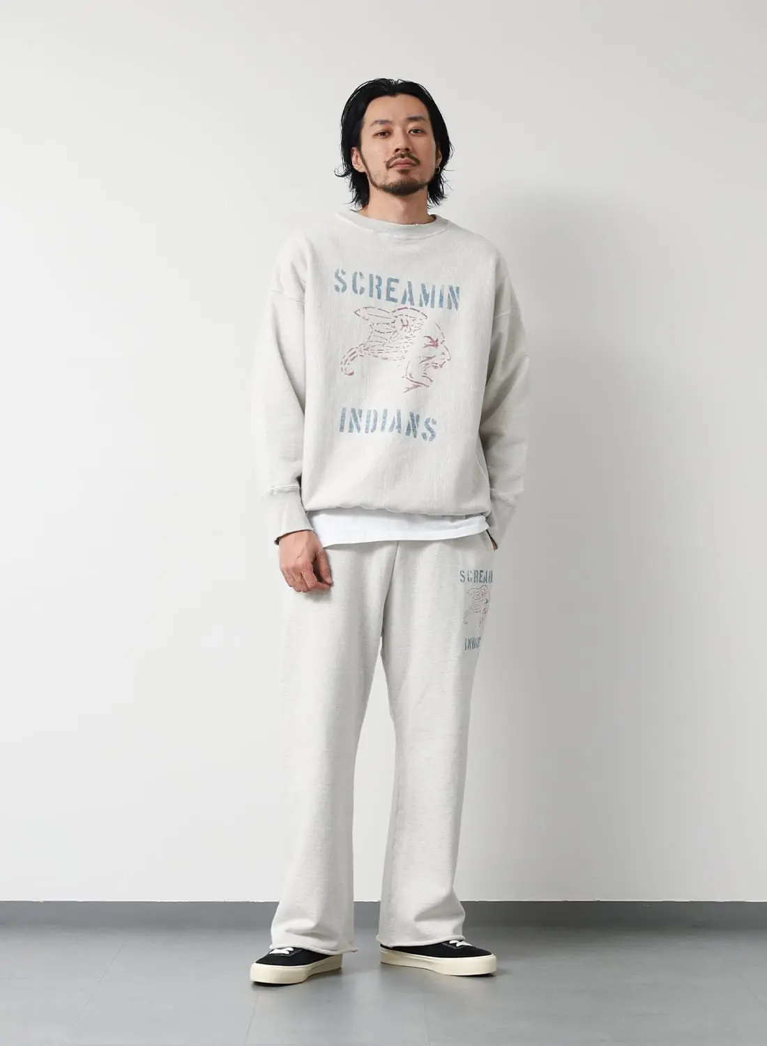 SCREAMIN INDIANS SWEAT PANTS AGED|スクリーミン インディアンズ
