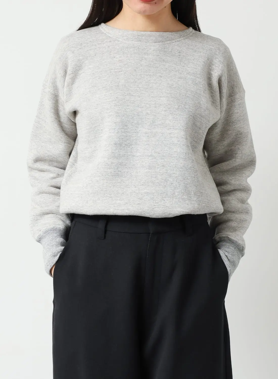 EXTRA COTTON FLEECE CREW NECK LONG SLEEVE|【別注カラー】エクストラ