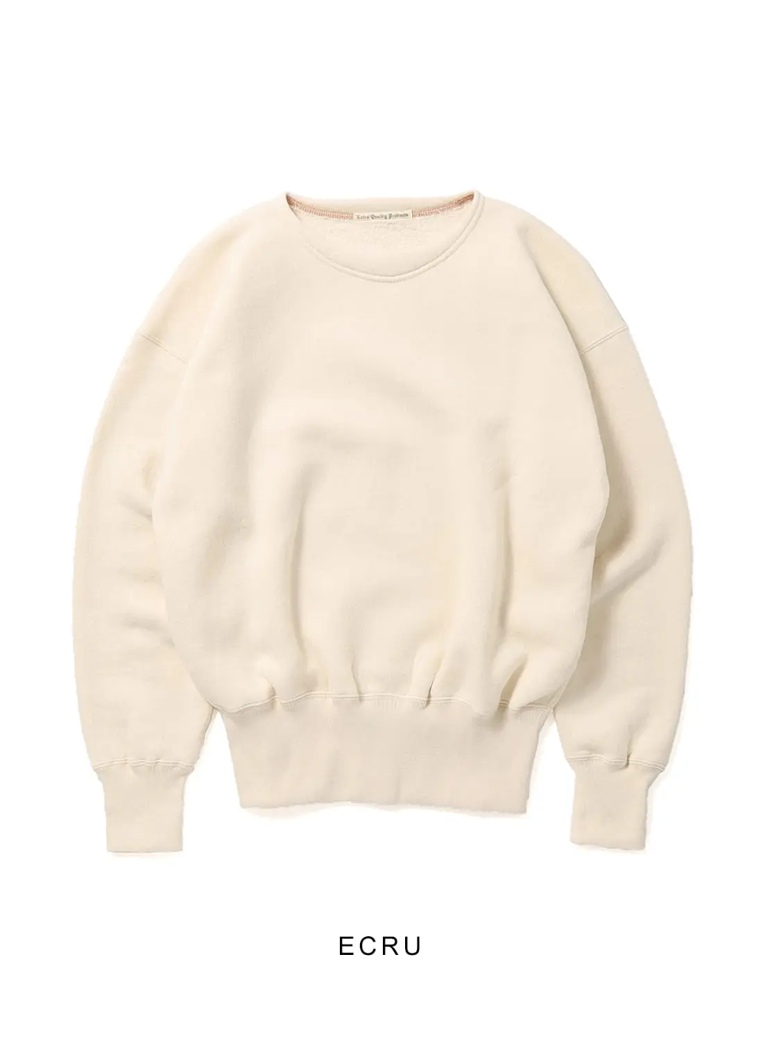 EXTRA COTTON FLEECE CREW NECK LONG SLEEVE|【別注カラー】エクストラ