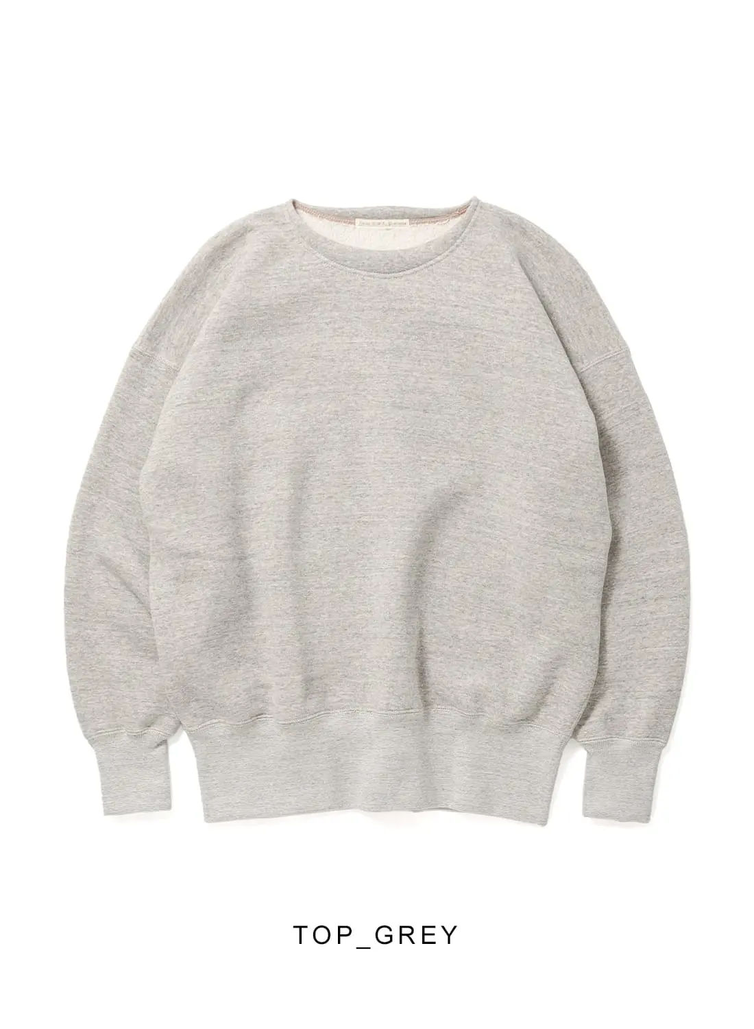 EXTRA COTTON FLEECE CREW NECK LONG SLEEVE|【別注カラー】エクストラ