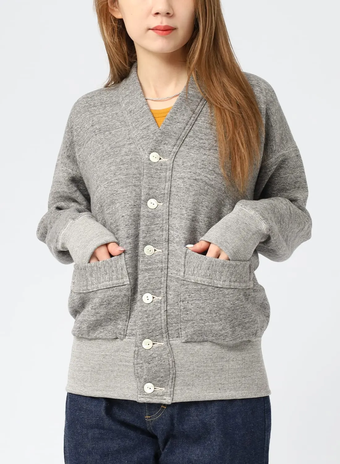 EXTRA COTTON FLEECE CARDIGAN|エクストラコットンフリース