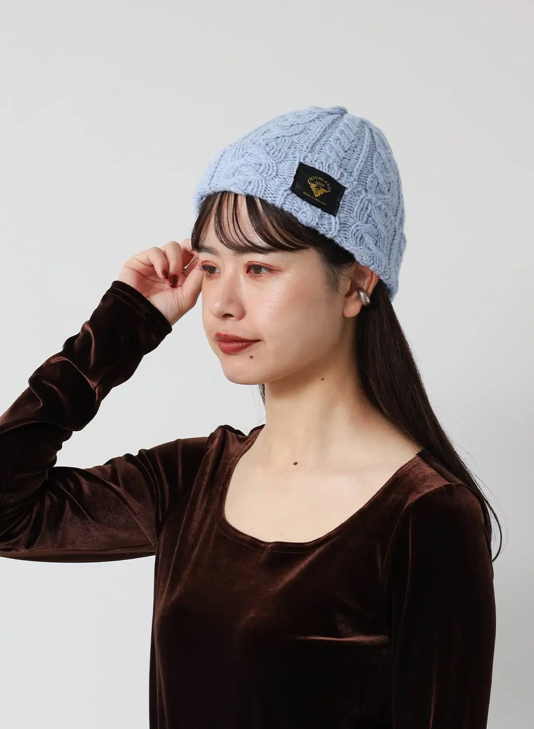 EXCLUSIVE ALPACA KNIT BOB CAP|MOONLOID別注 アルパカボブキャップ