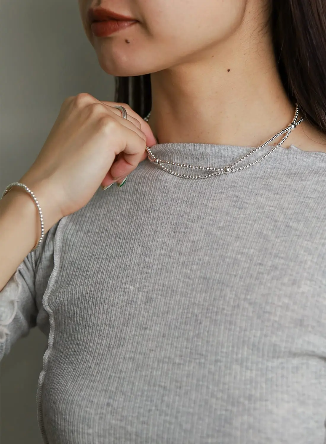 Navajo pearls necklace sterling　ナバホパール NAVAJO PEARL NECKLACE|ナバホ パール ネックレスナバホ パール