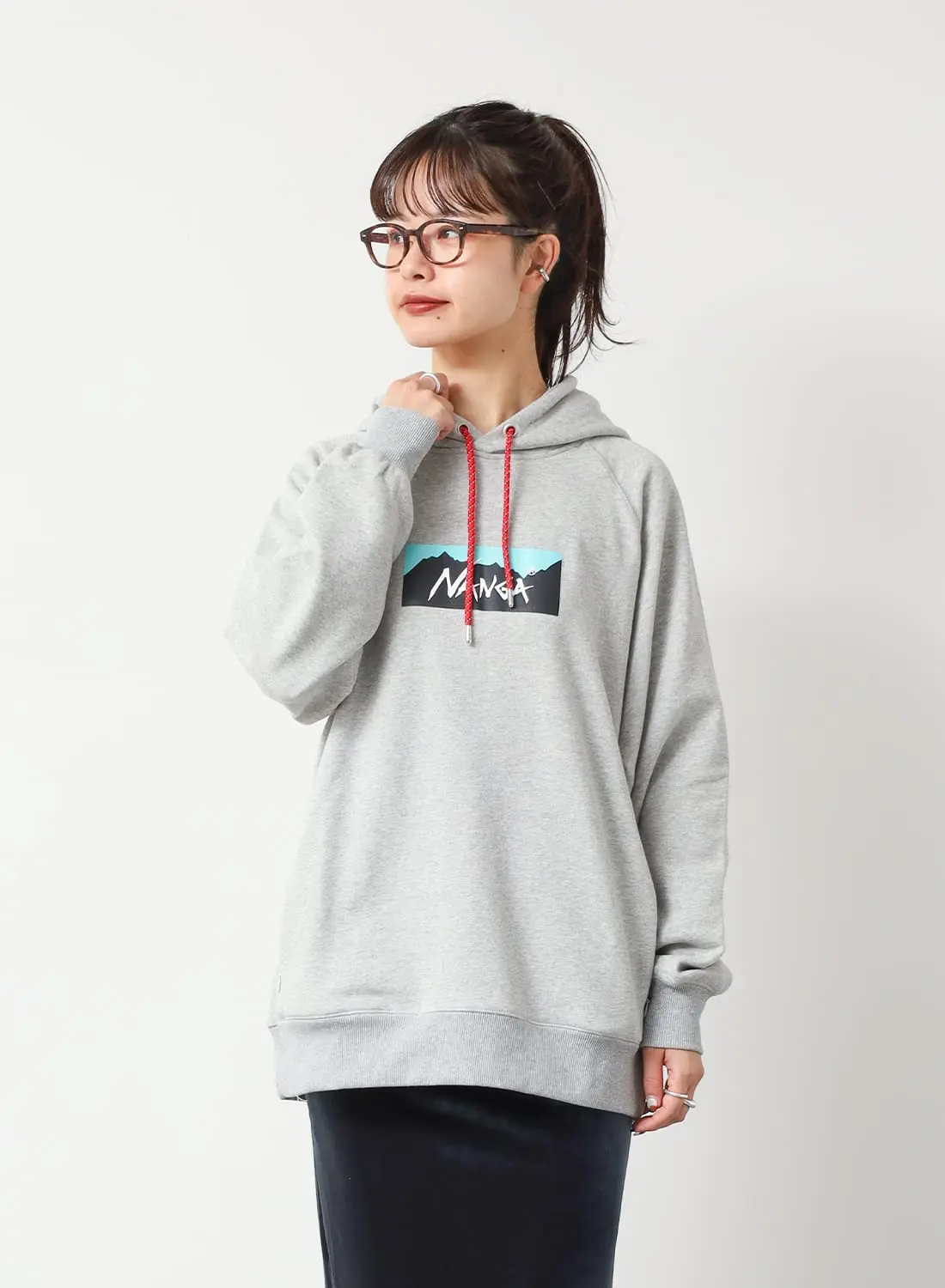 ポイントアップ】ECO HYBRID BOX LOGO SWEAT HOODIE|エコハイブリッド