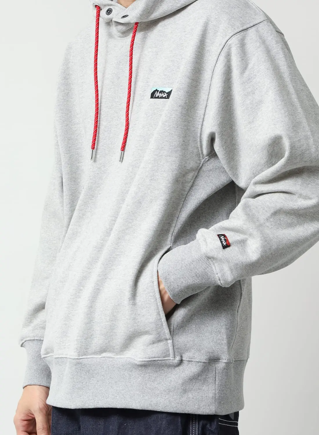 ポイントアップ】ECO HYBRID MINI BOX LOGO EMBROIDERY SWEAT HOODIE