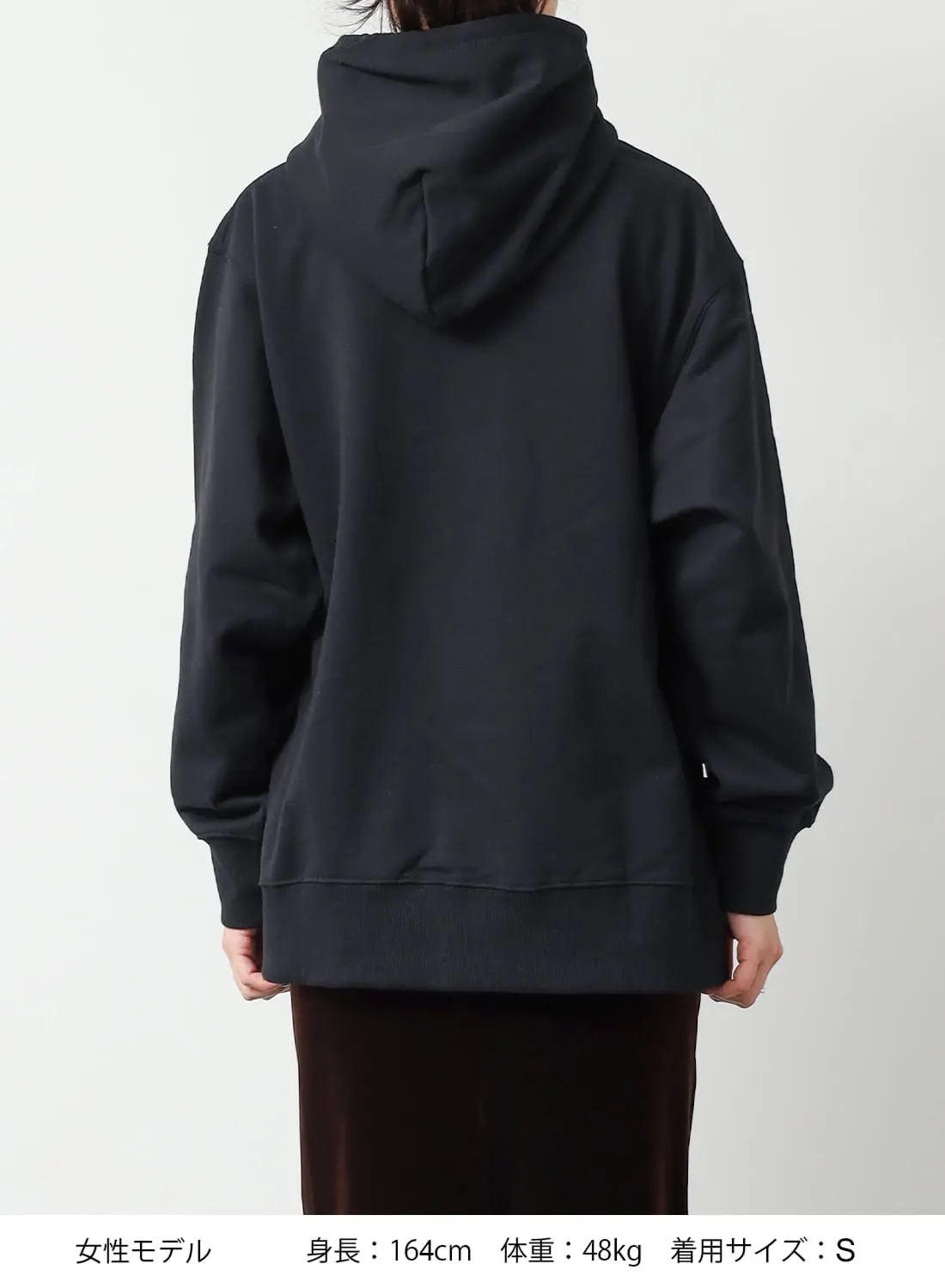 ECO HYBRID MINI BOX LOGO EMBROIDERY SWEAT HOODIE|エコハイブリッド