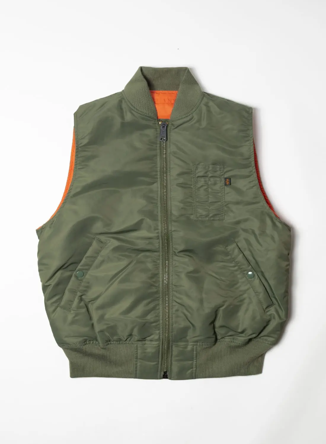 ALPHA(アルファ)MA-1 DOWN VEST(MA-1 ダウン ベスト)ダウンベスト