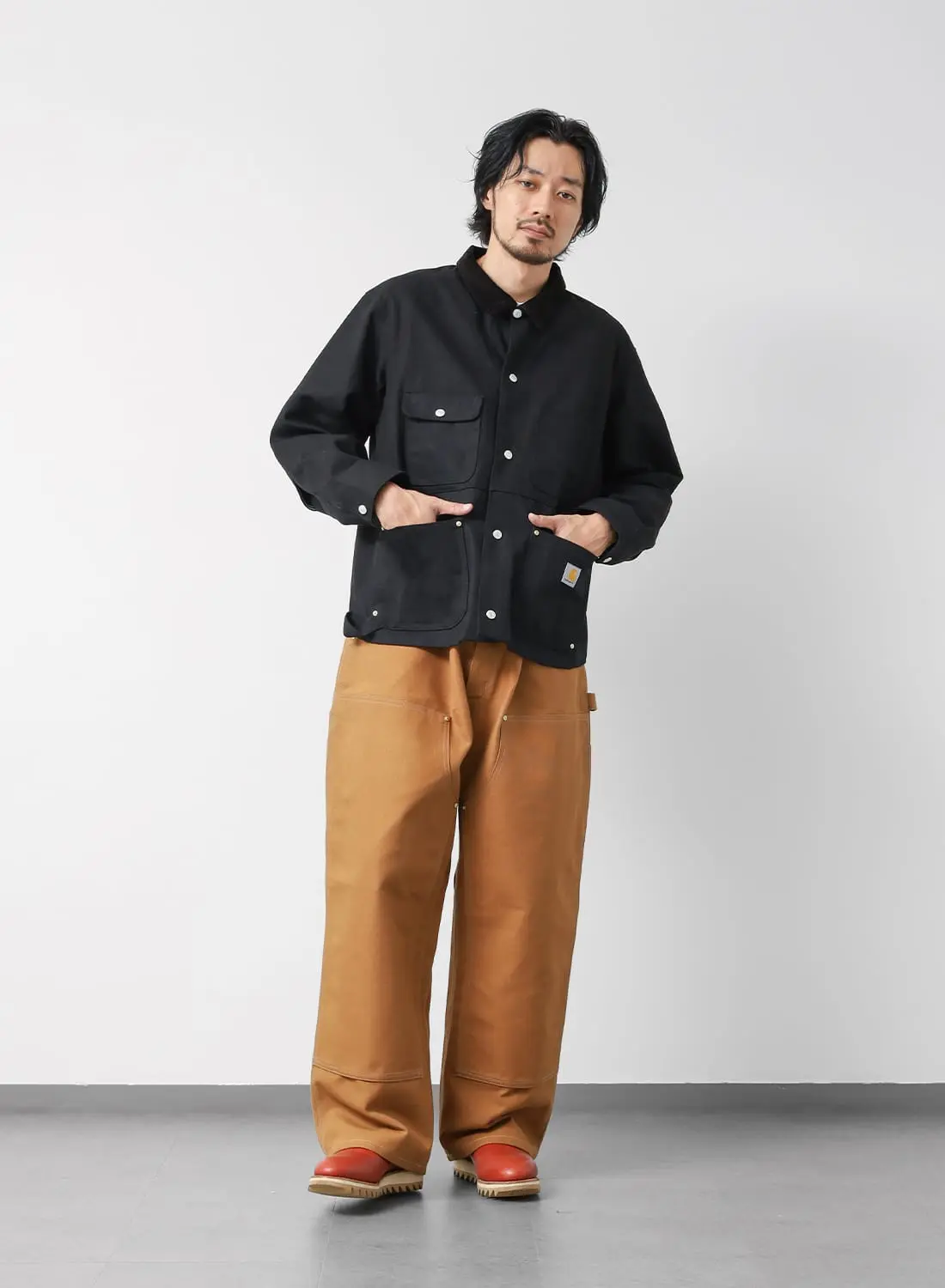 US CARHARTT DUCK FILM COVERALL|US カーハート ダック ファーム