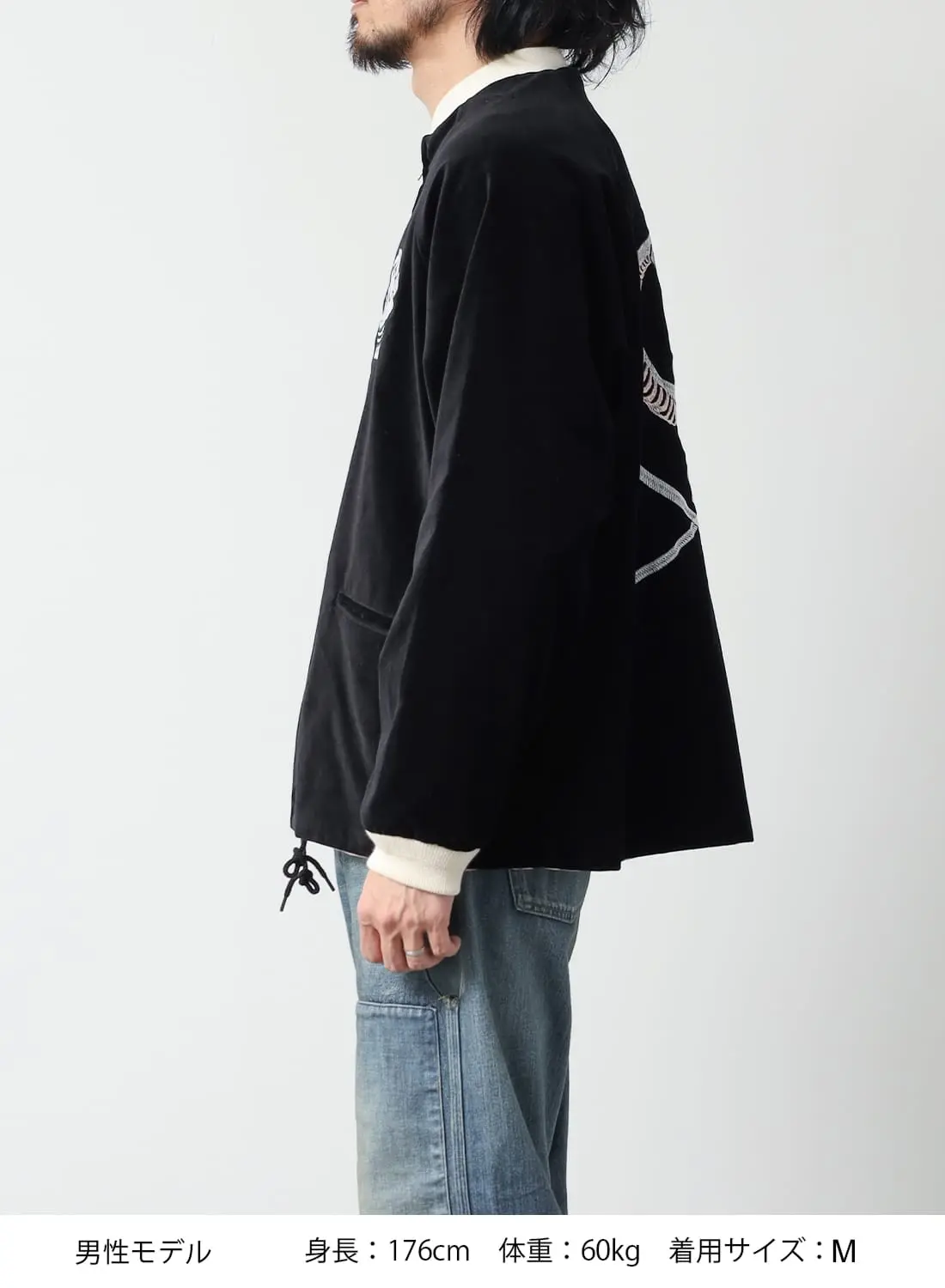 SNAKE＆SKULL SOUVENIR JACKET VELOUR|スネーク＆スカル スーベニア