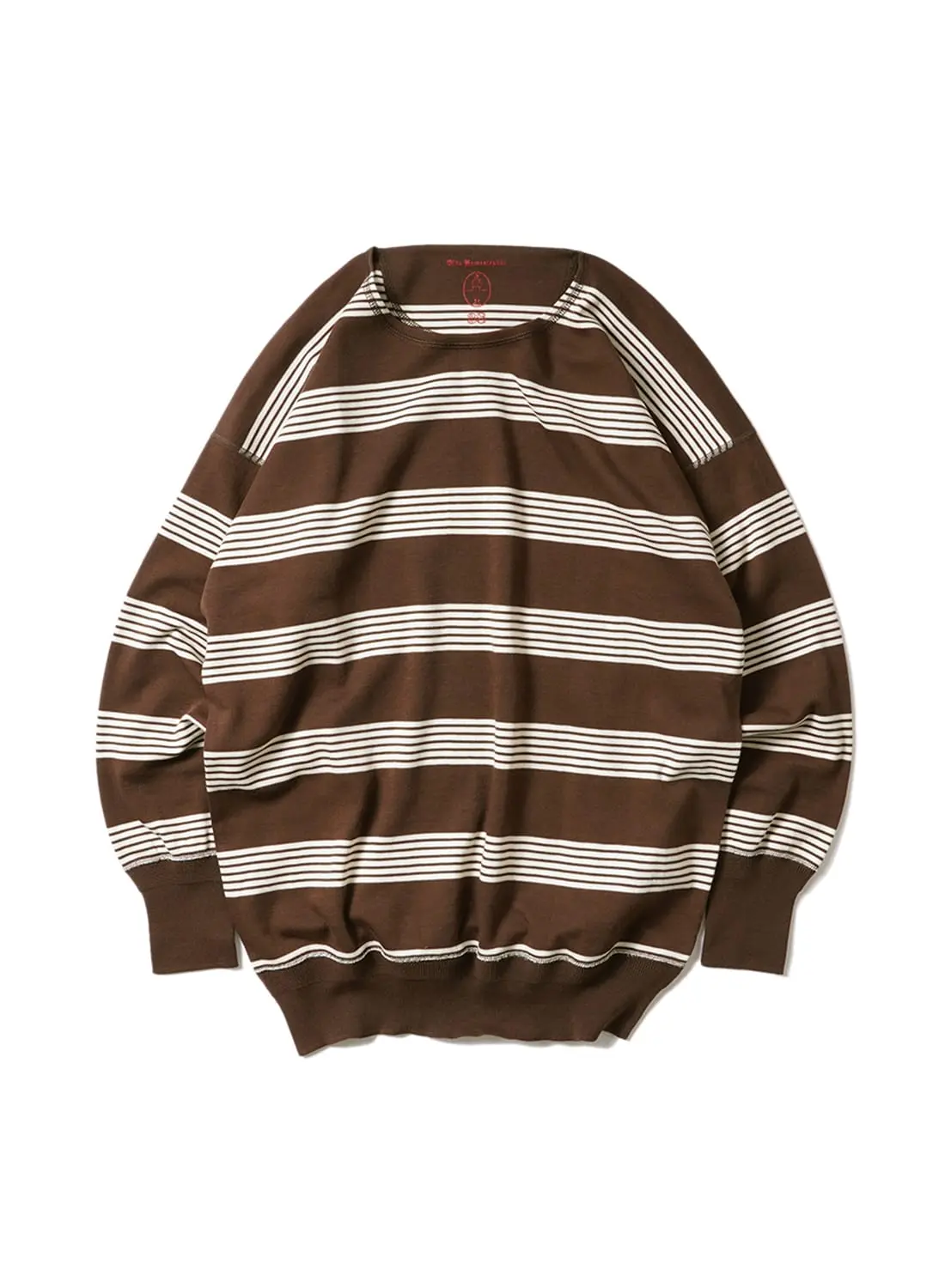 極美品　近年モデル　Ruler Gradate Crew Sweater 　L OLDE HOMESTEADER/CREW NECK LONG SLEEVE|インターニットリブ クルー
