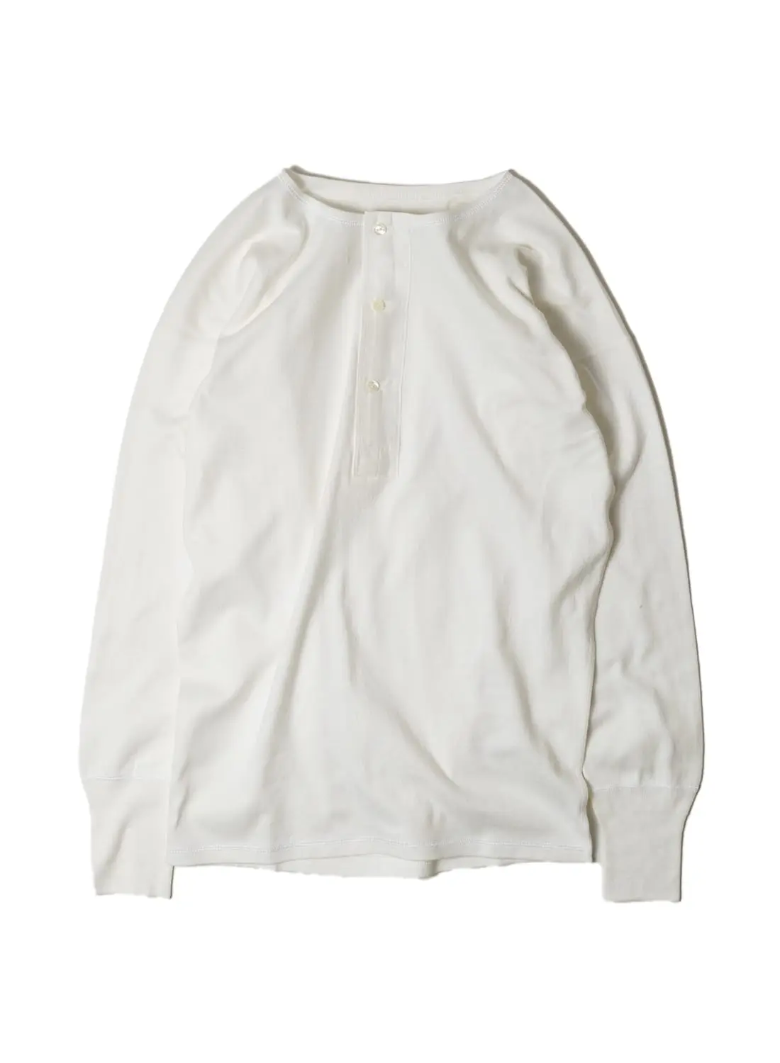 RUSTIC JERSEY HENLEY NECK LONG SLEEVE|ラスティックジャージー