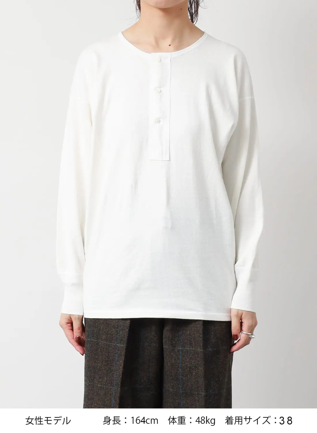 RUSTIC JERSEY HENLEY NECK LONG SLEEVE|ラスティックジャージー