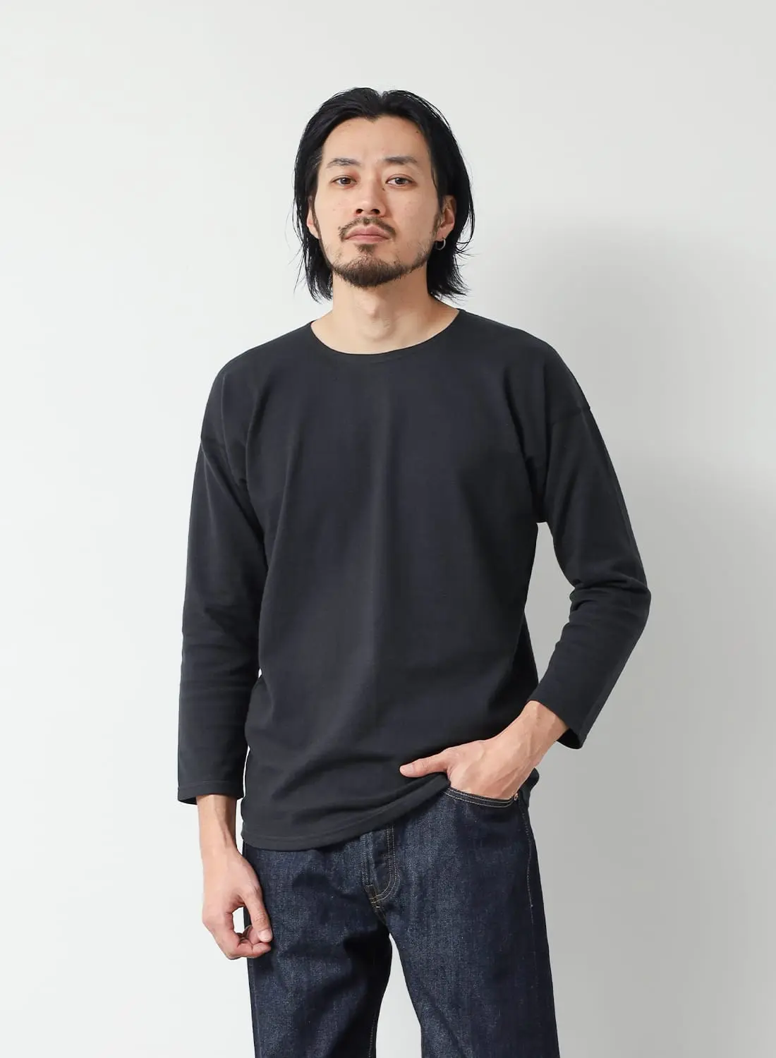RUSTIC JERSEY CREW NECK LONG SLEEVE|ラスティックジャージー クルー