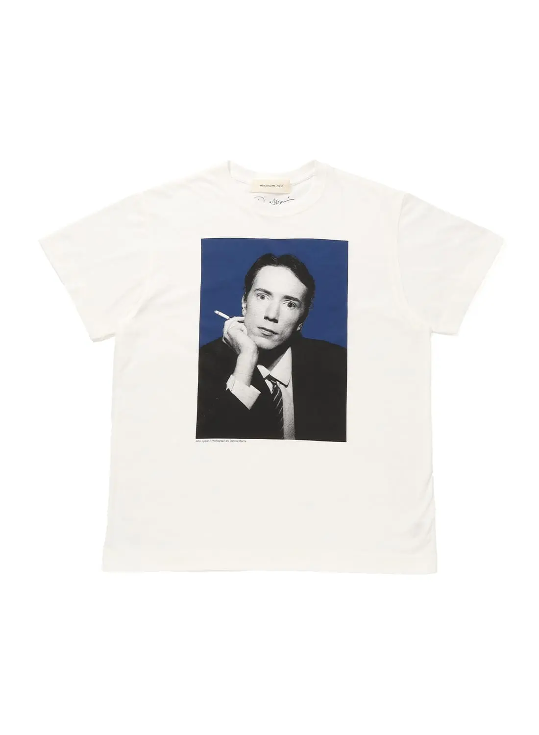 museum neu（ミュージアムニュー）John Lydon T-shirt（ジョン・ライドン Tシャツ）25AW 半袖 クルーネック グラフィックT アートT セックスピストルズ ピストルズ UKロック パンク ジョニーロットン デニスモリス JOHN LYDON T-SHIRT|ジョン・ライドン Tシャツジョン・ライドン T