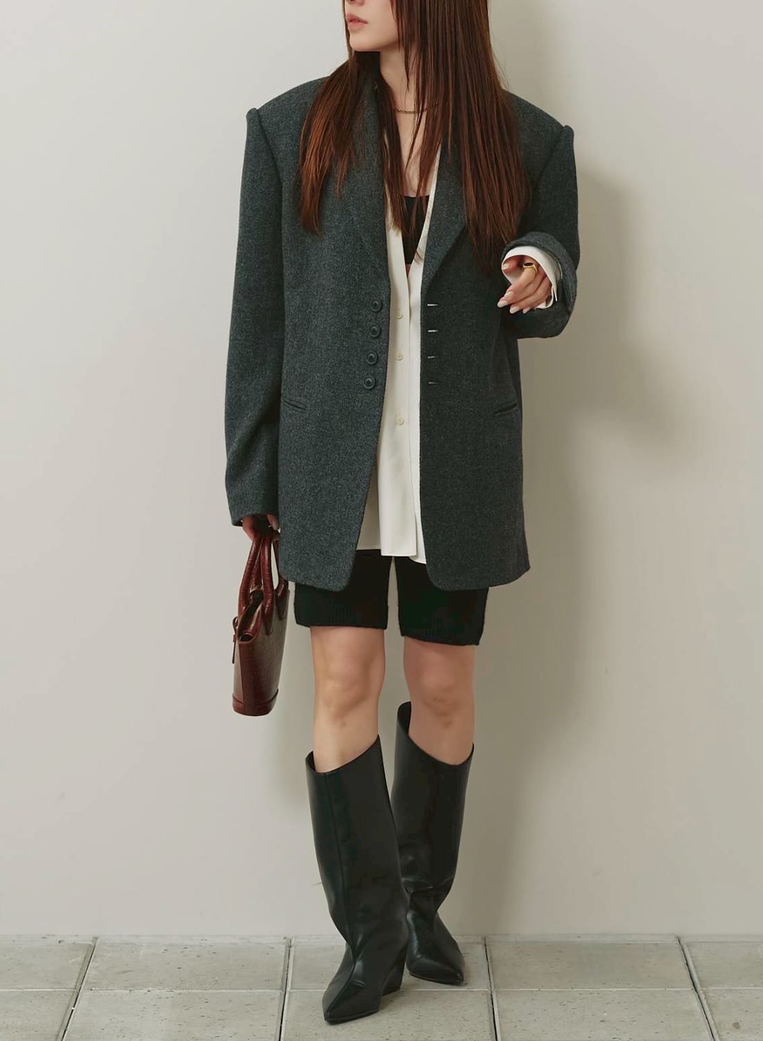 TODAYFUL(トゥデイフル)/Wool100% Over Jacket(ウール100％オーバー