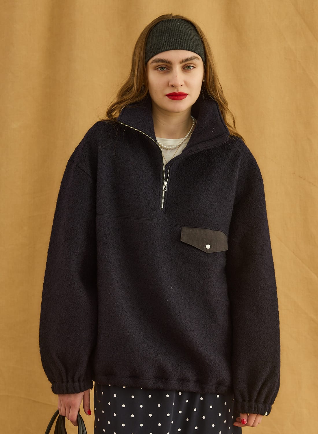 Oblada(オブラダ)/WOOL FLEECE TOPS(ウールフリーストップス)/フリース 