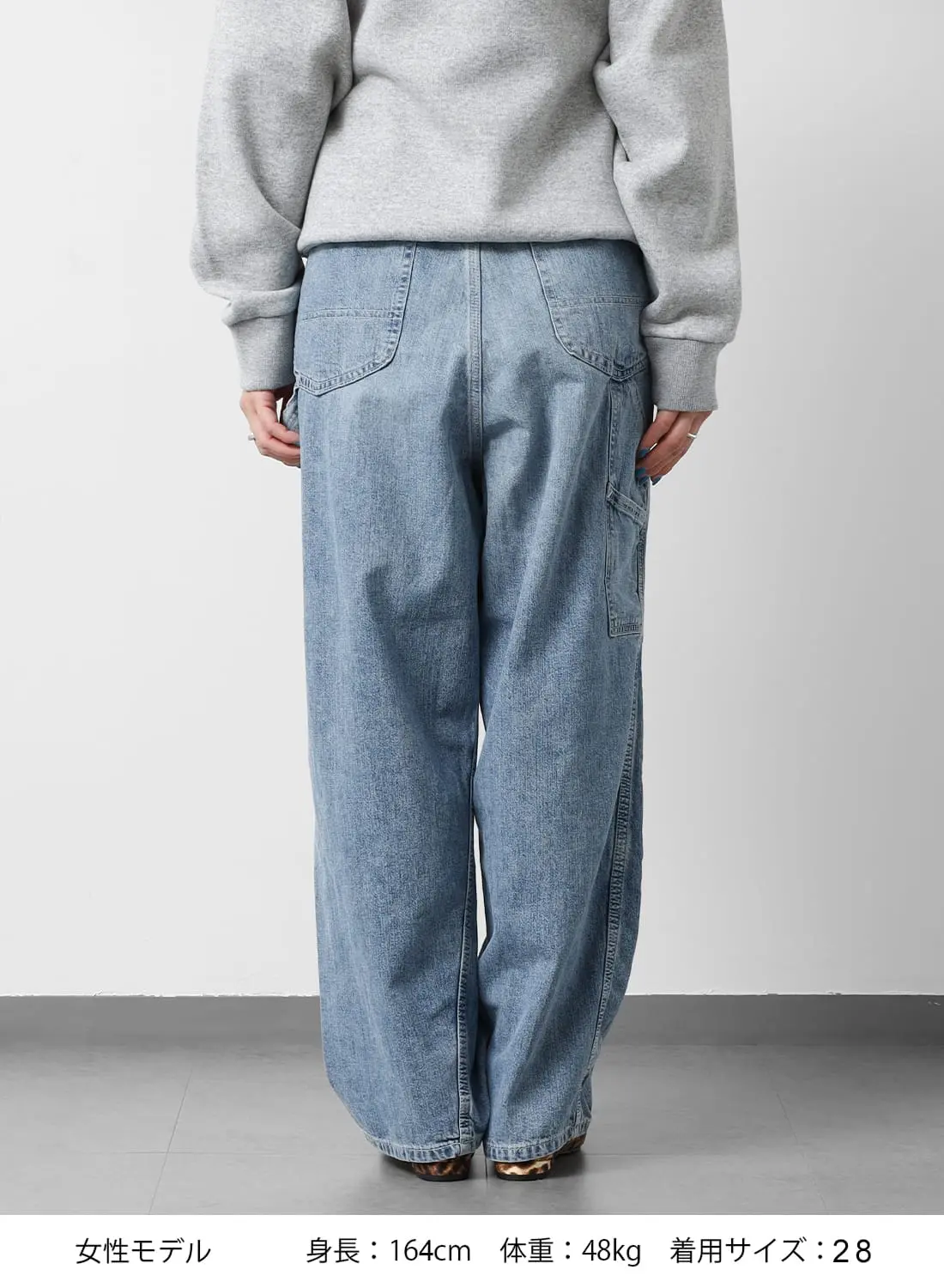 DUNGAREE PANTS|ダンガリーパンツダンガリーパンツ| MOONLOID