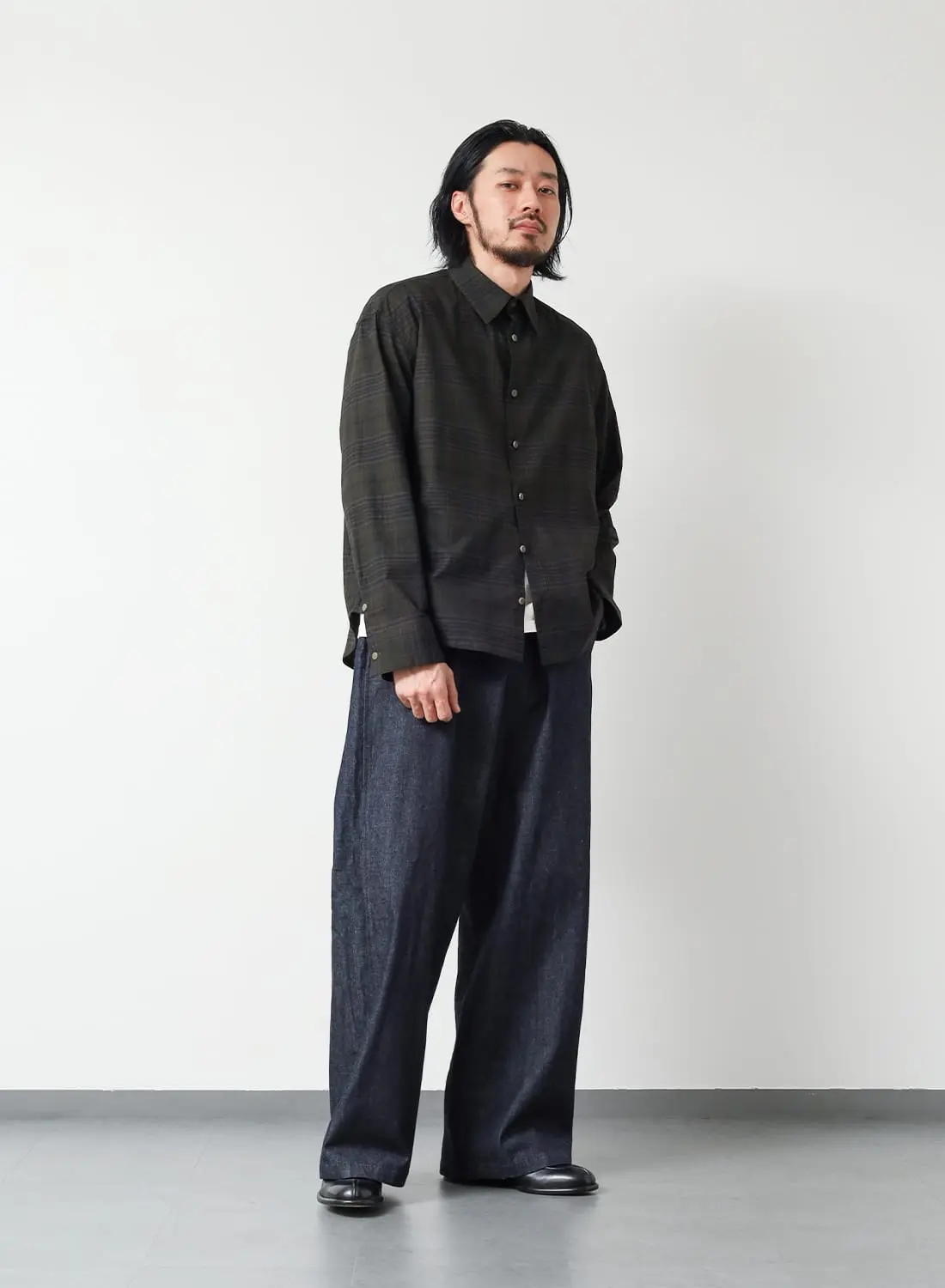 MADRAS CHECK SHIRT LS|マドラス チェック シャツ ロングスリーブ