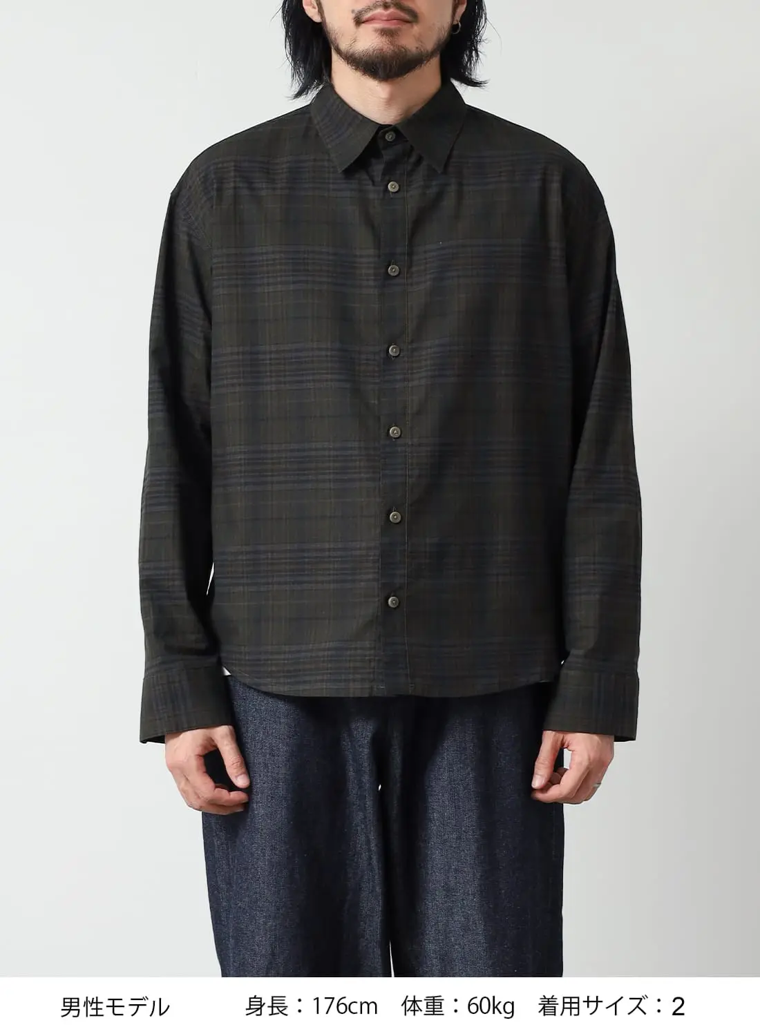 MADRAS CHECK SHIRT LS|マドラス チェック シャツ ロングスリーブ