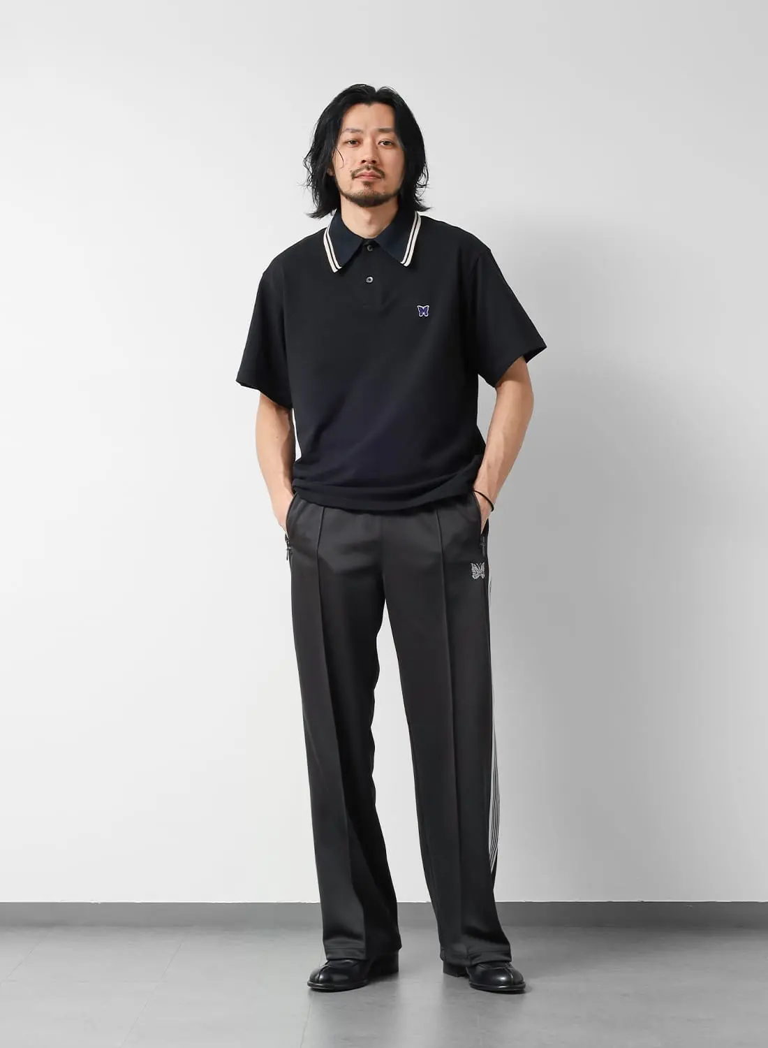 REGULAR COLLAR POLO - COTTON PIQUE|レギュラーカラー ポロ