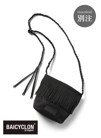 【MOONLOID別注】テープフリンジショルダーバッグ