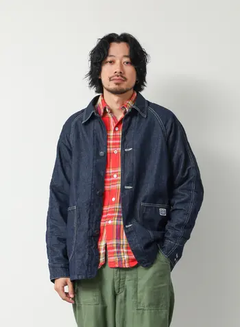 【MOONLOID別注】 大戦モデル ブランケット裏地付きカバーオール