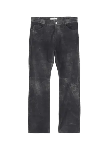 レザー 5ポケットフレアパンツ Type 517