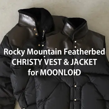 今回の別注「Phantom Archive」は、そんなロッキーマウンテンフェザーベッドの精神を受け継ぎながら、
“もし1960年代にこんな物語が存在していたなら”という想像から生まれたシリーズです。
ホースハイドのオールレザーを纏った1960年代のロックスター。
その姿に憧れた人々のために、ロッキーマウンテンフェザーベッドが新たにベストとジャケットを作っていたとしたら――。
この空想を出発点に生まれたのが、本作です。